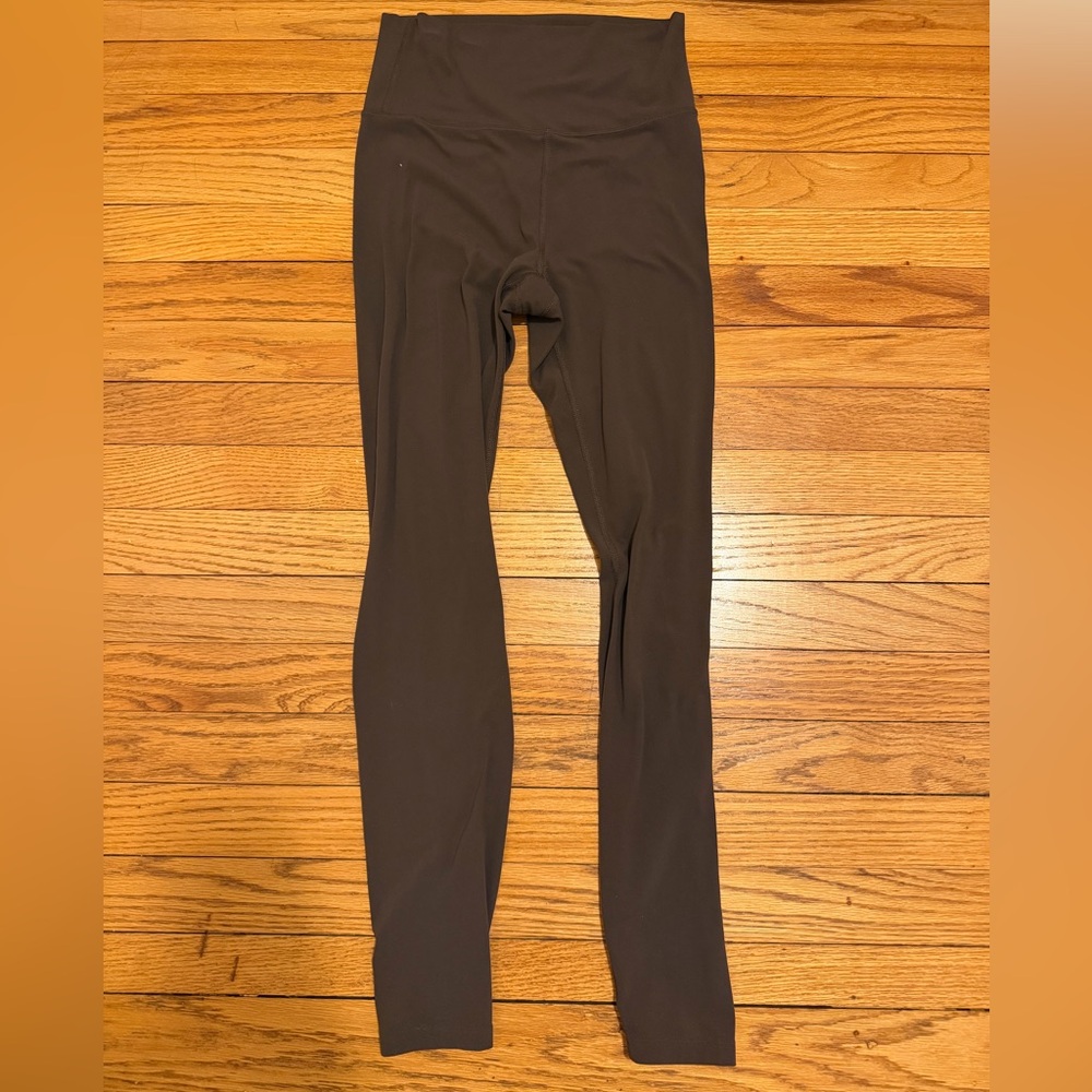 All In Motion Brown High Rise Full Length Leggings Size S Athleisure